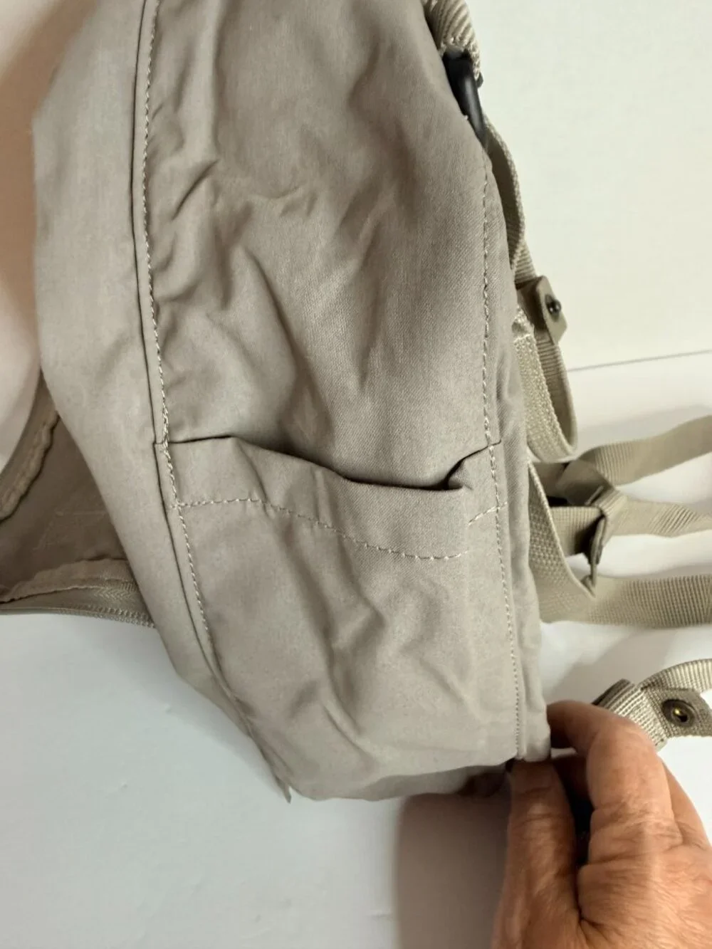 Fjallraven Kanken Mini Backpack Shoulder Bag Fog Gray EUC